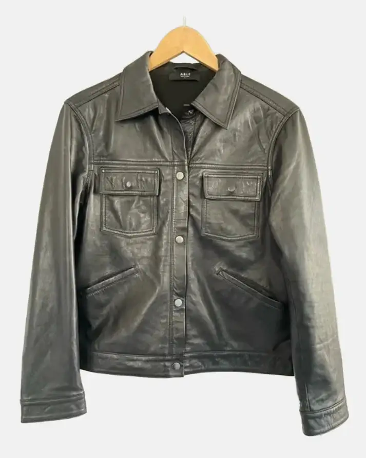 Annie Leather Jacket - Image 3