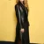 Blake Lively Another Simple Favor Black Leather Coat