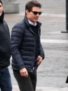 Tom Cruise Mission Impossible 7 Blue Quilted Jacket