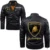 Lamborghini Black Leather Jacket