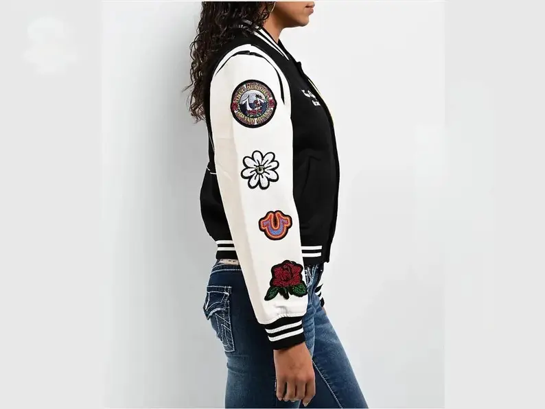 Baseball Varsity Bomber Jacket-2