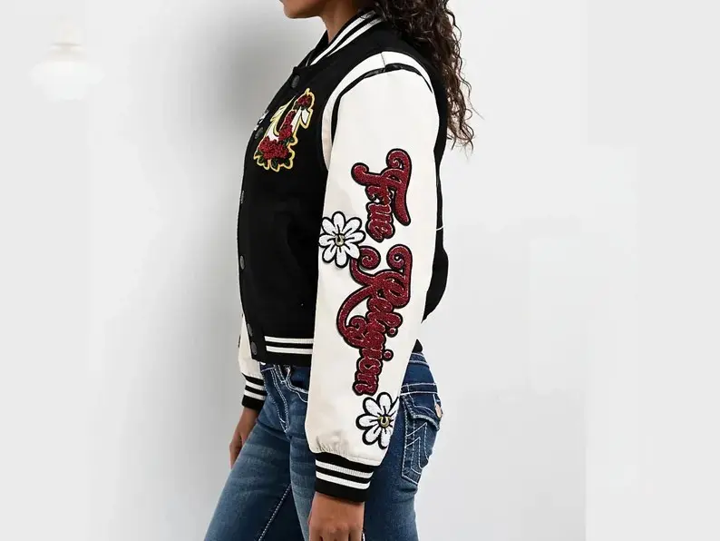 Baseball Varsity Bomber Jacket - Image 4