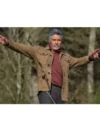 Esai Morales Mission Impossible 7 Brown Suede Jacket