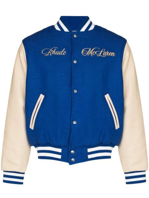 X McLaren Varsity Bomber Jacket-1