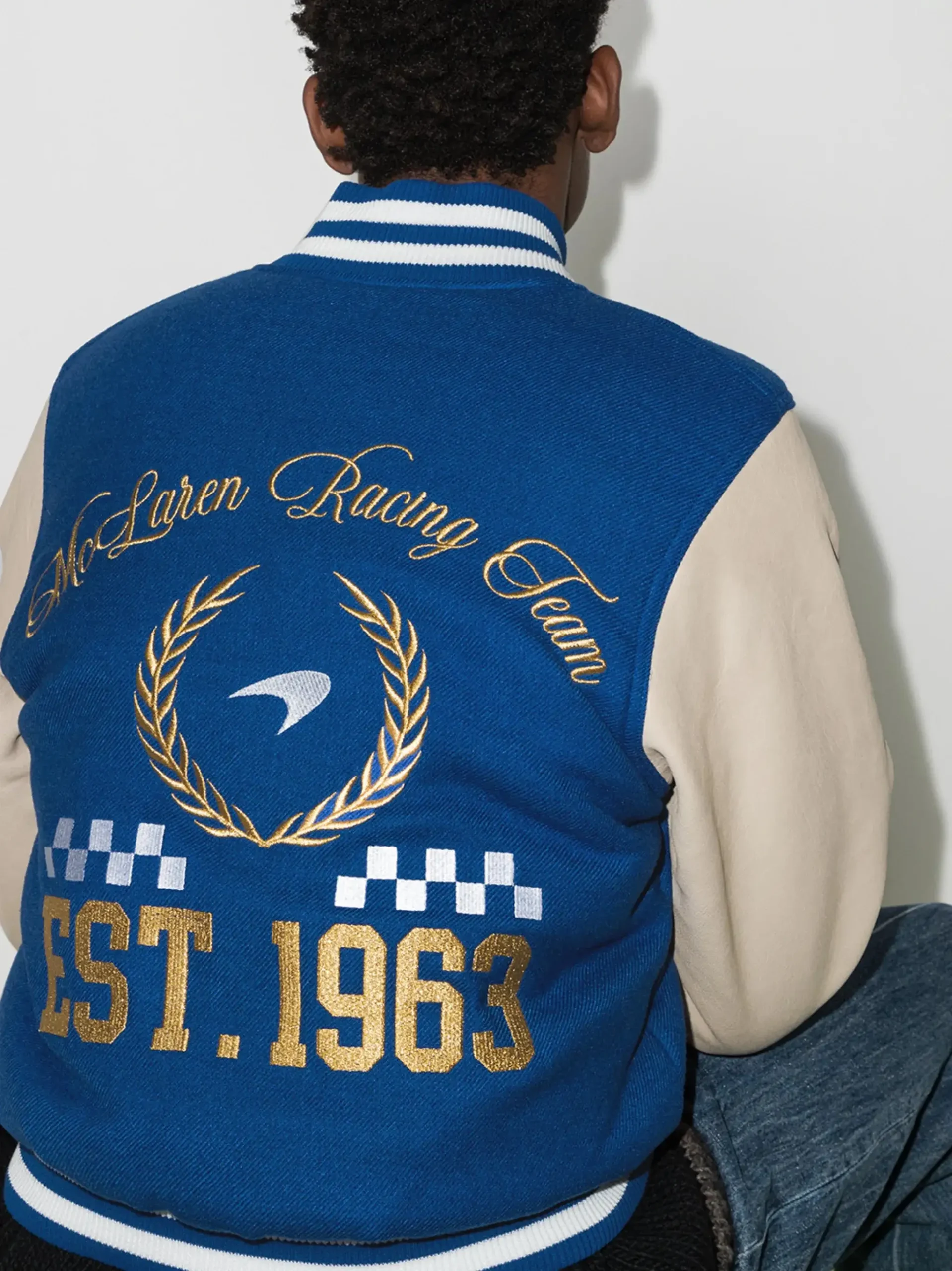 X McLaren Varsity Bomber Jacket-2