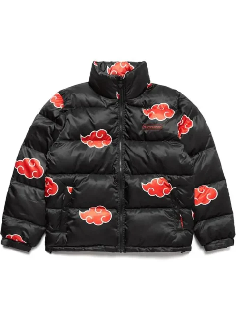 Akatsuki Naruto Puffer Jacket