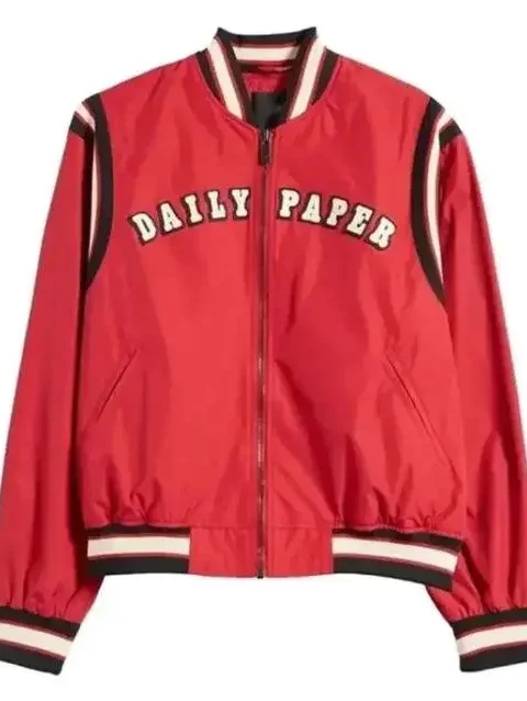 Chance the Rapper Red Bomber Jacket