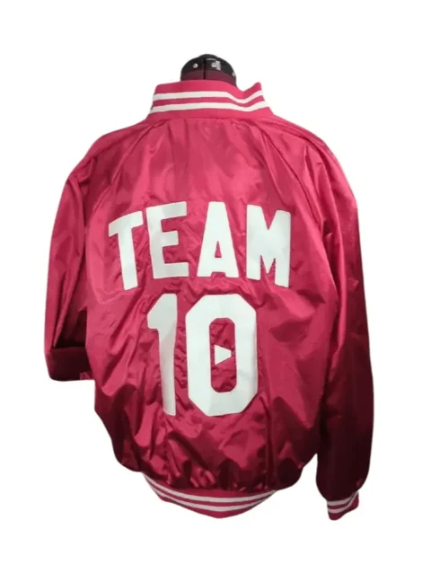 Jake Paul Red Bomber Jacket-1