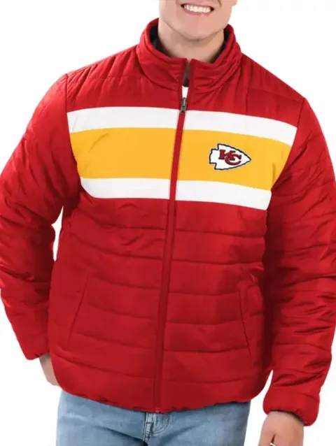 Kansas City Chiefs Red Puffer Jacket